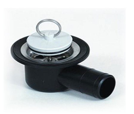 Caravan/Motorhome Angled Waste Drain (39mm diameter plug)