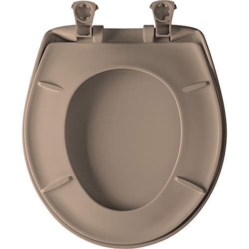 Bemis 200Slowt 243 Lift-Off Plastic Round Slow-Close Toilet Seat, Wild Rose #TOP2