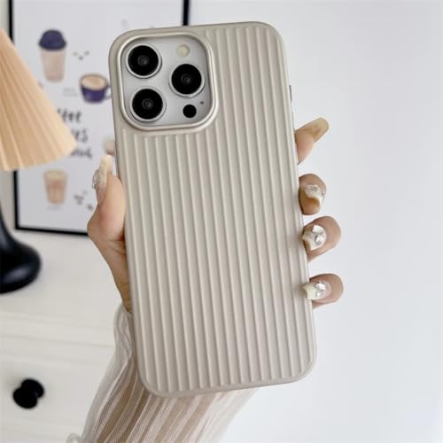 Coque Rigide iPhone 12 Pro Anti-Rayures en Aluminium Gris Titane