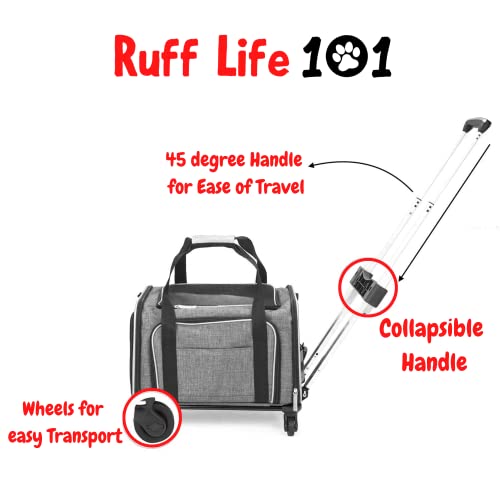 Ruff Life 101 RL-PET-CARRIER Airline Approved Expandable Premium Pet Carrier thumb #2