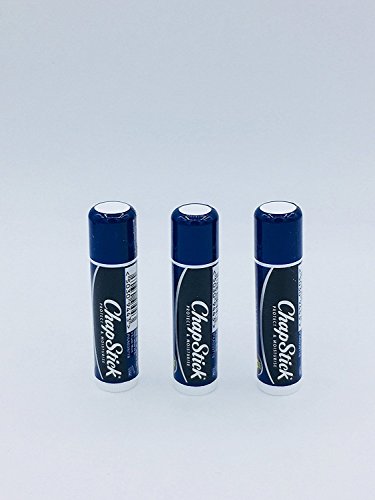 THREE PACKS of Chapstick Original