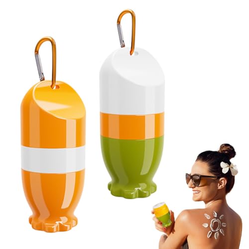 Applicateur de crème solaire 100 ml | Lot de 2 applicateurs éponge réutilisables