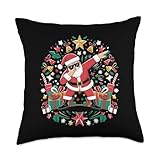 Santa Matching Christmas Family Holiday Gift Idea MYCQPD39TN2US_18X18