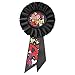 Beistle Bad Girl Rosette, 31/4 by 61/2-Inch
