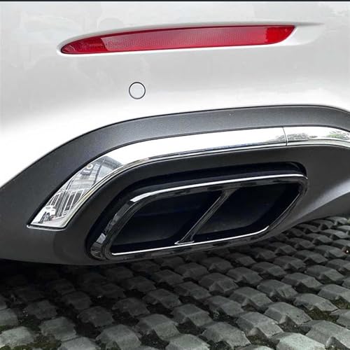 Garniture pot d'échappement de voiture Mercedes W206 2021 2022 embout canule cannelure