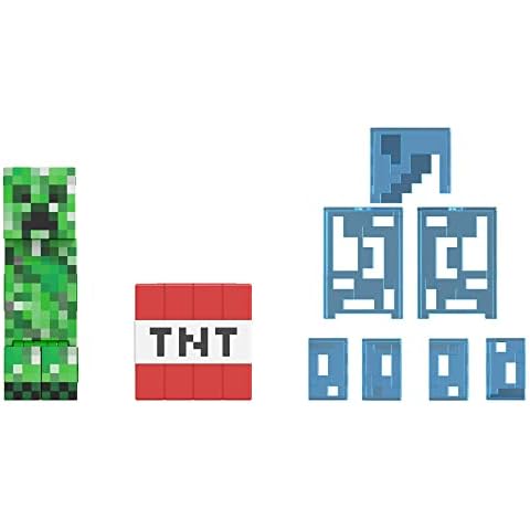 Mattel Minecraft Diamond Level Creeper Figure Cover