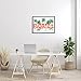 Stupell Industries Florida Flamingo Pool with Green Tropical Palms Framed Wall Art