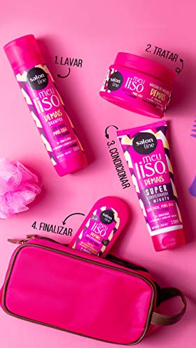 Defrizante Meu Liso Demais Bye Bye Frizz 115ml Salon Line, Salon Line, Branco