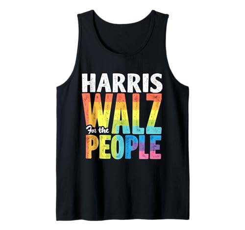 Harris Walz para la gente 2024 LGBT LGBTQIA+ Camiseta sin Mangas