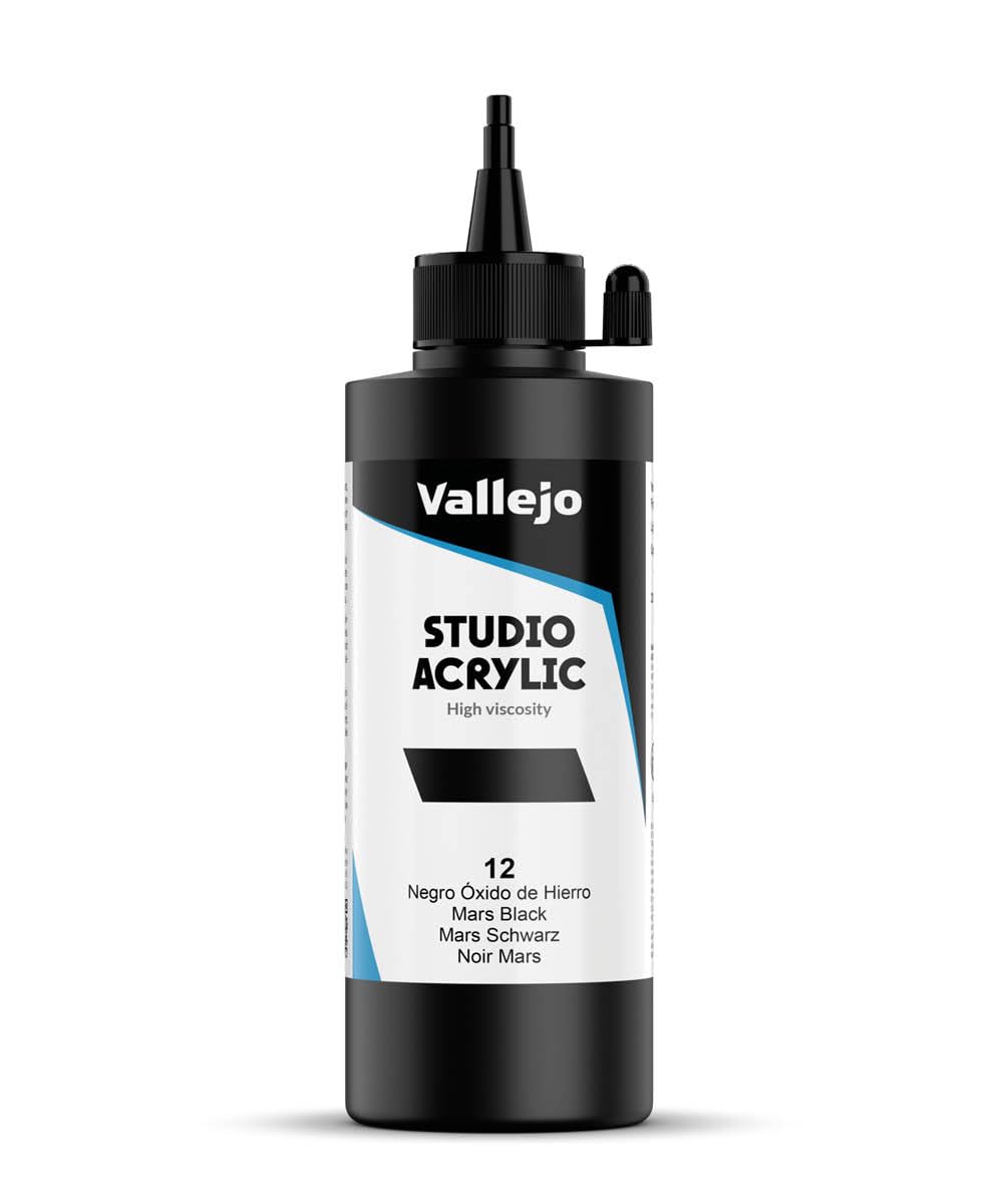 Vallejo Black Av Studio Acrylic : 200Ml Bottle Mars