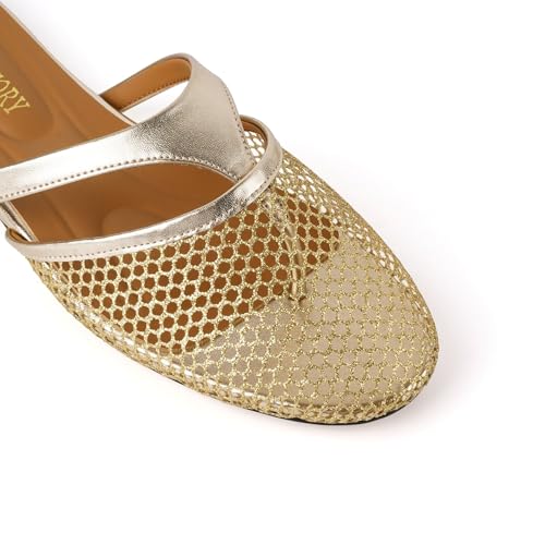 Image of DREAMSTORY Womens Beaded Flip Flops Beach Jeweled Thong Sandals