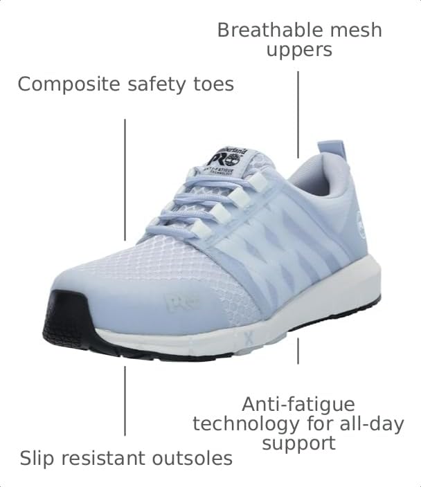 Image of Timberland PRO Men's Radius Composite Safety Toe Athletic Industrial Work Shoe