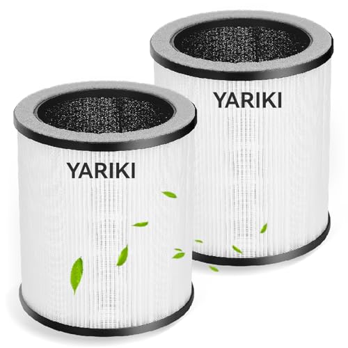 YARIKI P60 Air Purifier Filters, 2-Pack, 3-in-1 Replacement