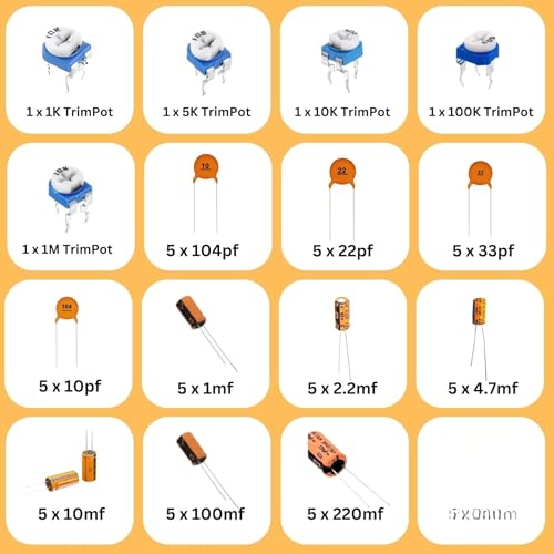 Lalitha electronic components kit with UNO R3 board - 350+ electronic kit for diy & prototyping projects & hobby electronic projects