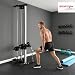 Imagen de SPORTNOW Máquina Polea Alta y Baja de Pared