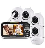Baby Monitor with Camera and Audio - iFamily 5 inch Video Baby Monitor with Remote