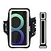 Produktbild EOTW Sportarmband Handyhülle universell Kompatibel mit Samsung Galaxy S8 usw 5,8" Smartphone, Oberarmtasche Größen für Laufen Schwarz