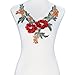 Multicolor Lace Floral Collar Neckline Venise Applique Embroidery Sewing on Patches Scrapbooking Embossed T444