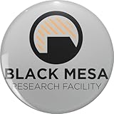 Black Mesa Research Facility Pin Lapel Pin Cute Brooch Pins Badges 0.75'