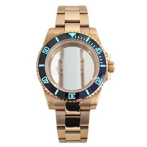 [X] 40mm rvP[X XeXX`[uXbgp[c NH35 NH36 NH34 Miyota8215 [ug 28.5mm  C3 x[ 120 NbN vP[X(Glass Bottom Cover 2,NH35 