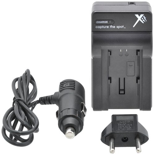 XitXTCHNPF975 Battery Charger for Sony NPF975/FM500 (Black)