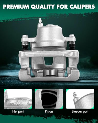 Image of SCITOO 19B2580A 19B2581A Front Left & Right Disc Brake Calipers Assembly w /Bracket For Scion For tC 2005-2010,For Toyota For Celica 2003-2005
