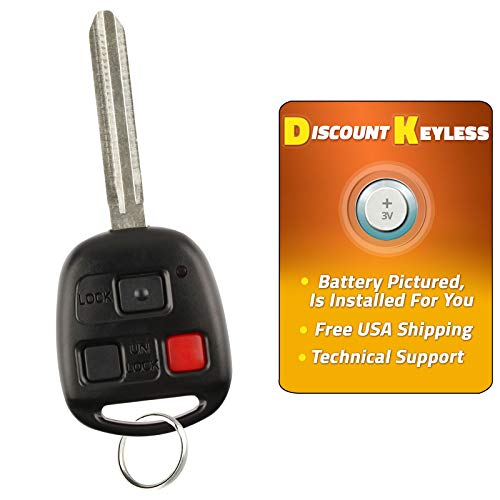 For 03-07 Toyota Land Cruiser 08-09 FJ-Cruiser Keyless Entry Remote Key Fob Combo 3BTN HYQ1512V