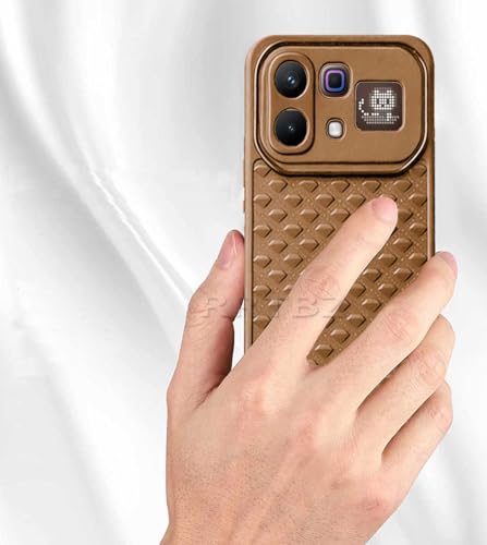 Image of Soft Back Cover Compatible with Infinix Note 60 Pro 5G - Silicone Brown