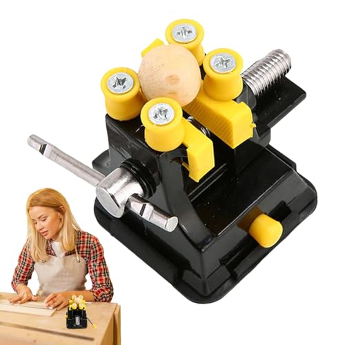 Morsa per banco da lavoro, morsa per trapano - Strumento per incisione con morsetto per morsa da tavolo a ventosa,Strumenti per intaglio, morsa da banco per artigianato, modellismo, lavorazion