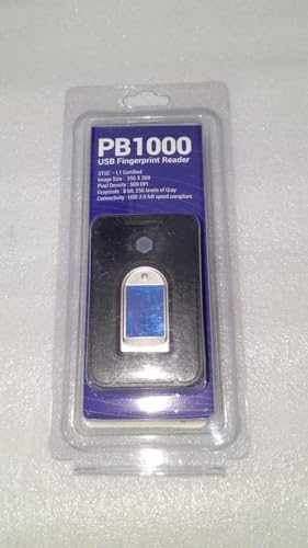 Image of Precision PB1000 L1 Biometric Fingerprint USB Scanner with RD Service & Version & High Security and Durability Scanner Device (Black)