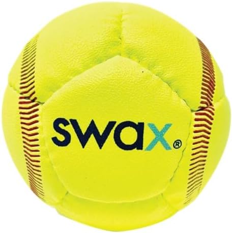 Game Master Swax Training Softball 2 Pack,Yellow,11" Softball