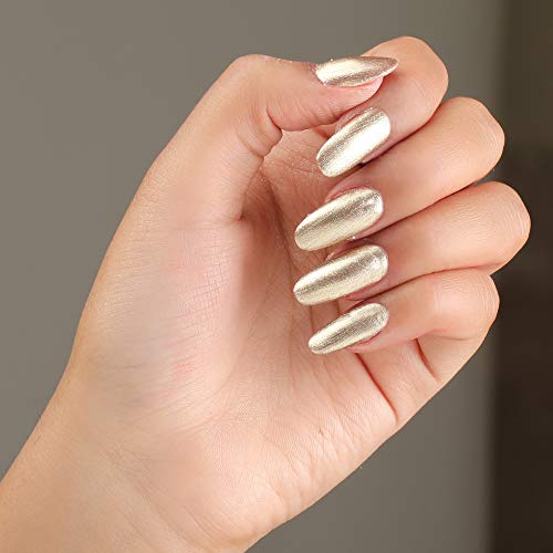 Image of Gold Rush Professional Nail Polish | Long Lasting, Quick Dry, Chip Resistant, High Shine Nail Paint | Smooth & Easy Application, Vibrant Trendy Shades for Women & Girls Party Daily Use 15ml