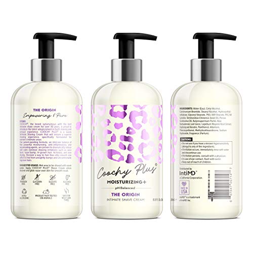 image for IntiMD Coochy Plus Intimate Shaving Cream MOISTURIZING Plus THE ORIGIN