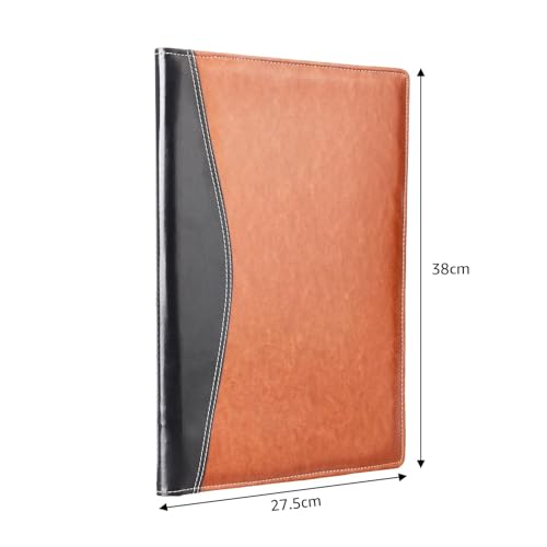 Image of COI Multipurpose Leatherette Executive File Legal for Certificates,Documents Holder,Document Bag, Portfolio, Size Professional File Folders Documents Holder with 20 Leafs for Men and Women