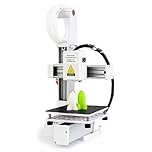 Jelquix Beginner 3D Printer, Easy to Use with Preloaded and Intuitive Key Controls, Compact Size 4x4x4in, Supports PLA and TPU Filaments, for Educational and Innovative Projects (White)