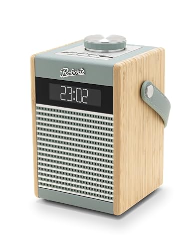 Radio-réveil rétro Dab+ bleu ciel Rambler MIDI pour votre cuisine