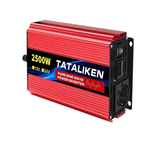 Inverter 12V To 220V 50HZ 2500W 3500W 4500W 5000W 6000W DC To AC Voltage Converter Power Supply(12V2500W 50HZ EU)