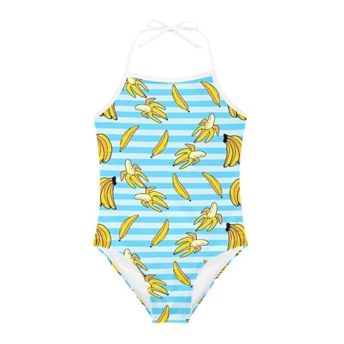 Image of ELEQIN Cartoon Animal Cute Girls One Piece Swimsuit Adjustable Swimwear for 3Y-10Y