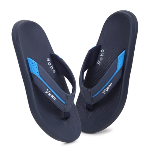 Image of YOHO Snugly Slippers for Men | Sleek Everyday Style | PU Cushioned Support & Durable Build | 004