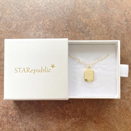 925 Sterling Silver 14K Gold Plated Rectangular Coin Lotus Photo Locket Pendant Necklace2