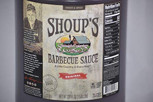 1 Gallon Shoup's Barbecue Sauce