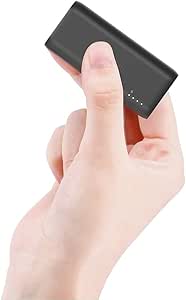 Auskang Power Bank USB C 5000 mAh - Batterie Externe légère Ultra-Mince de Seulement 98 g - Chargeur Portable Petit et Puissant pour Smartphone, Mini Batterie Externe