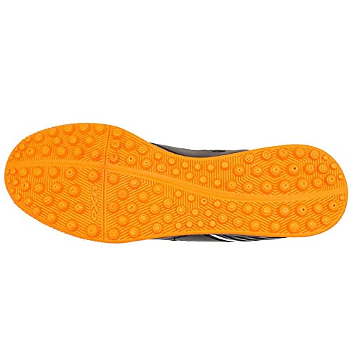 Chuteira Oxn Player 2 Society Preta e Laranja
