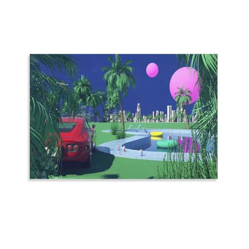 Hiroshi Nagai i  CXgLȃJ[X^C̊GCXg[^[ (24) ǃA[g LoX vg rO Q _CjO[ oX[ z[ Ǌ|12x18inch(30x45cm)