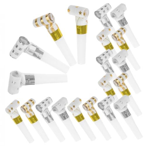 YUVKIN 24 Pièces Langues de Belle-Mère pour Enfants, Serpentins pour Anniversaire, Fête, Banquet, Graduation