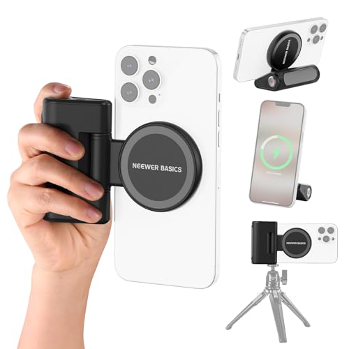 Poignée magnétique iPhone avec charge 18W et batterie de 5000 mAh