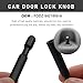 Kewucn 2 PCS Car Door Lock Knobs, Auto Interior Door Lock Pull Pin Control Post, Compatible with F-150, FODZ-5421850-A, Black