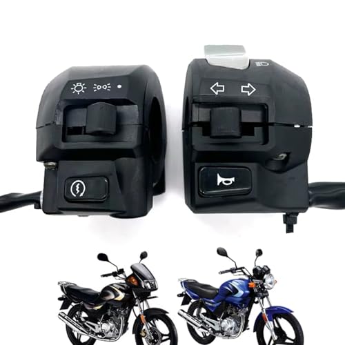 Interrupteur de Commande de Guidon de Moto Robuste Haute Précision pour YBR 125 - 2