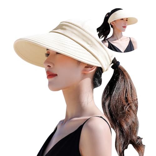 Sombrero visera Peicees con ala ancha para mujer miniatura 1