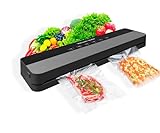 Vacuum Sealer Machine - Food Vacuum Sealer Machine Automatic Air Sealing System for Food Storage Dry Vacuum Sealer for Food Storage and Sous Vide With Dry&Moist Modes